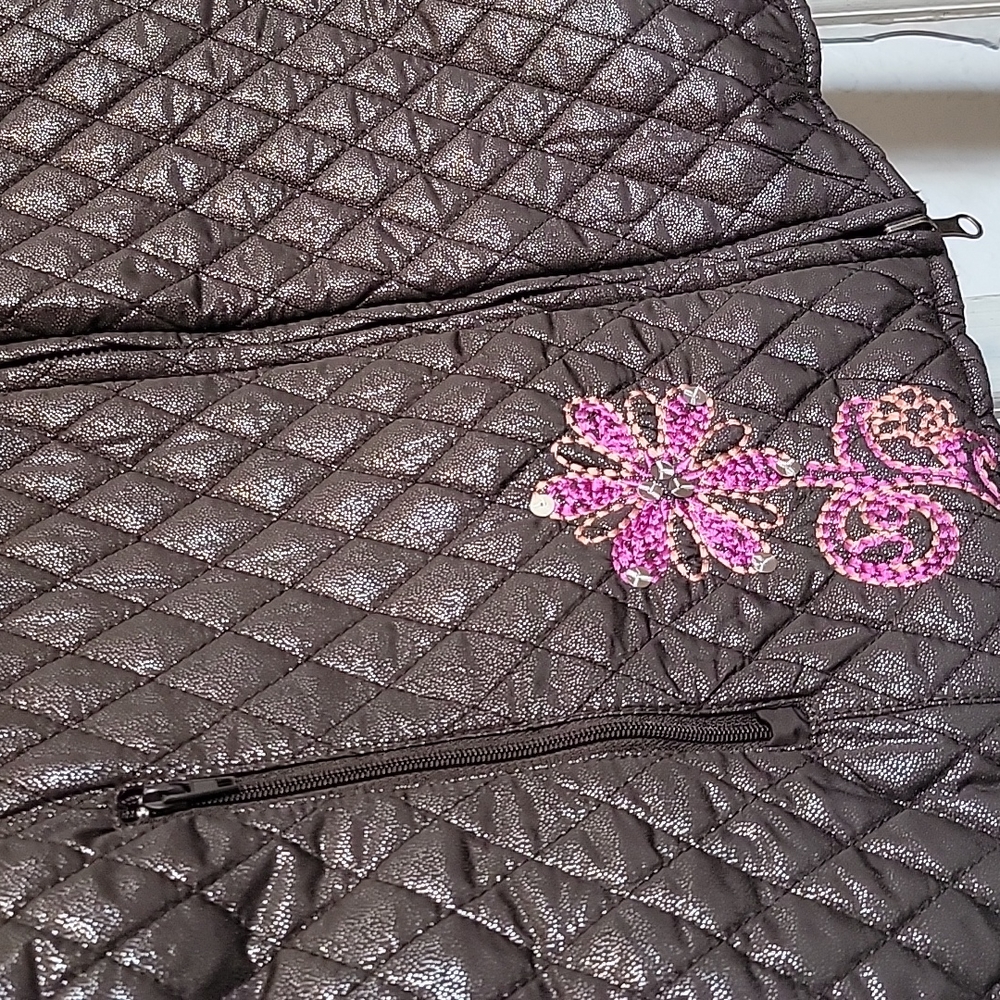 Ladies Reversible Roper Vest - Picture 3 of 7